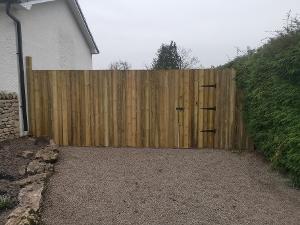 Solid fence in Brigsteer