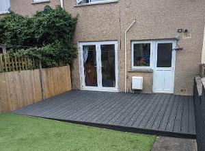 Rear Garden Composite Deck